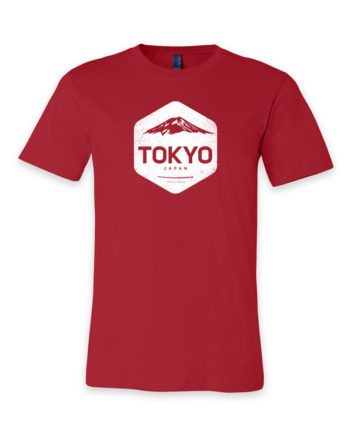 Tokyo Badge Collection T-shirt in Red